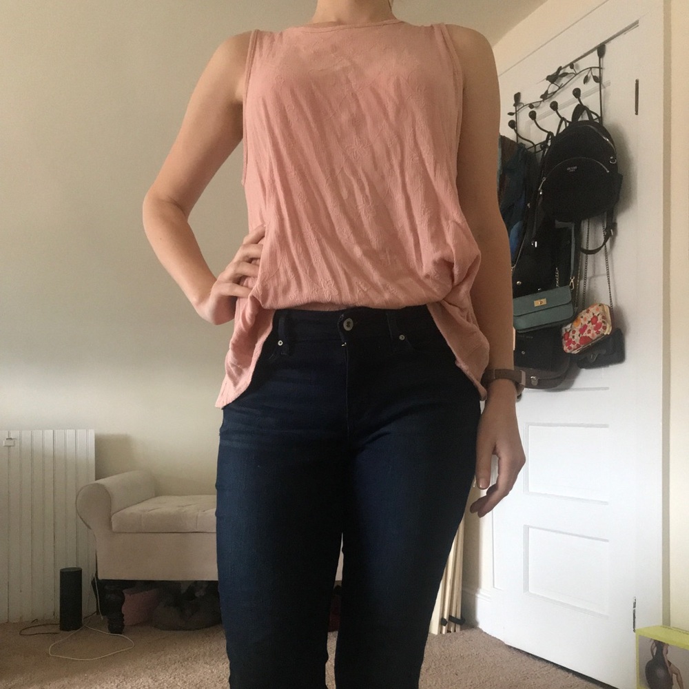 Pink blouse